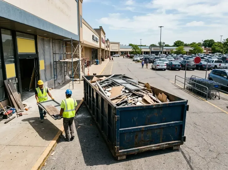retail-store-renovation-debris-003 — frequently asked questions, Roll-off Dumpster Rentals in Vinton, VA